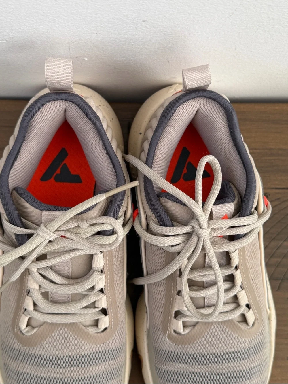 adidas Kids Beige Grey and Gum Sneakers
